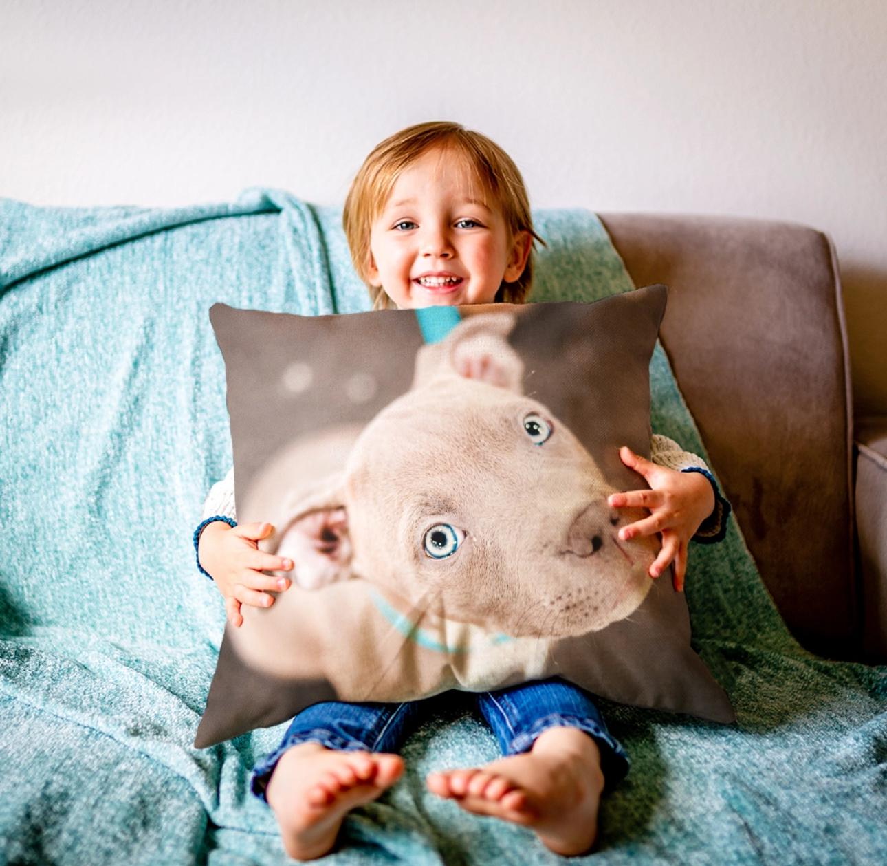 photo pillow 18x18 with custom image